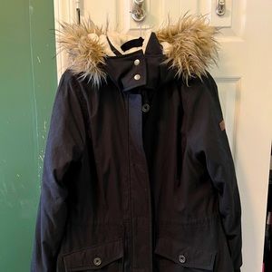 Puffer with Fur on inside